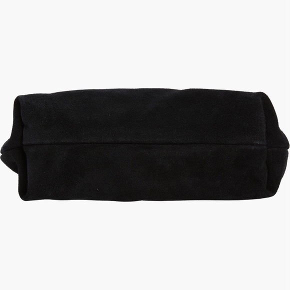 NWT $990 Isabel Marant Luzes Crystal Embellished Suede Crossbody Bag in Black! - Picture 6 of 6